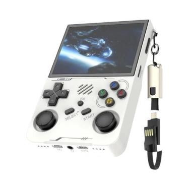Imagem de Console De Jogo Retro Portátil Para Crianças R36S Com Tela IPS De 3,5 