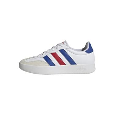 Imagem de adidas Tênis masculino Barreda, Branco/Team Royal Blue/Better Scarlet, 38
