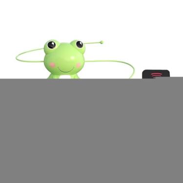 Imagem de Generic Máquina de pular corda inteligente com controle remoto, contador preciso para exercícios em parques, áreas externas e escritórios.