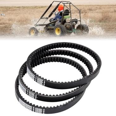 Imagem de KEMIMOTO 203589 3 peças Go Kart KT196 correias CVT compatíveis com Coleman CK196-T, conversor de torque Go Cart, compatível com Manco 5959, Comet 203589 TAV2 Carrinho, cinto assimétrico Kartco 7628
