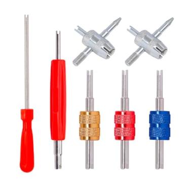 Imagem de Chave de núcleo de válvula, ar condicionado, pneu de carro, bicicleta, ferramenta de instalação e remoção de válvula de motocicleta