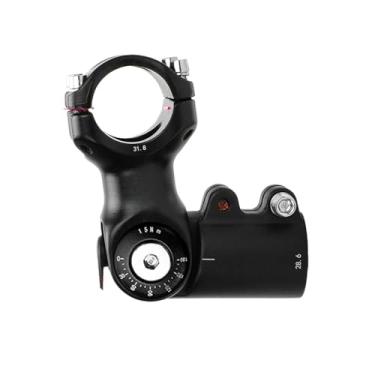 Imagem de Mesa ajustável para MTB, extensão de guidão de bicicleta MTB Power Bike Table de 90 a 180 graus, extensão de haste inferior de 25,4/31,8 mm com trava dupla.(31.8x60mm)
