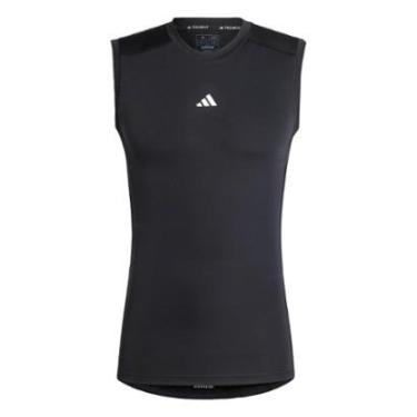 Imagem de Camiseta Sem Mangas Treino Techfit Compression Adidas Masculina-Masculino