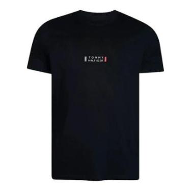 Imagem de Camiseta Tommy Hilfiger Brand Love Print Tee Unissex Verde-Unissex