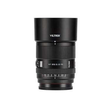 Imagem de VILTROX Lente 85 mm f/2.0 EVO FE, armação completa, grande abertura, foco automático, lente Prime compatível com câmeras Sony E-Mount A7SIII A7III A7RIII A7IV A7RIV A9 A1 FX3 A7RV A7CR A7CII A93 ZVE1