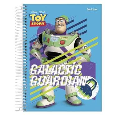 Imagem de Starschool – Caderno 1/4 capa dura espiral Toy Story Disney Pixar | 80 folhas | Tamanho portátil, aventura e resistência para anotações diárias