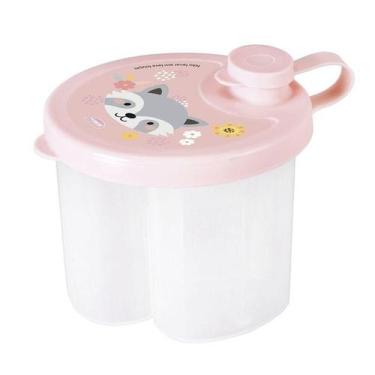 Imagem de Dosador Porta Leite Em Pó Com 3 Divisórias Estampados Plasútil, Bichin