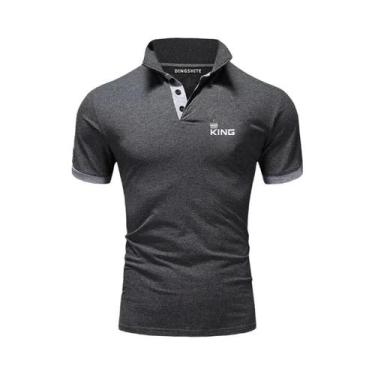 Imagem de Camisa Polo Masculina De Manga Curta Respirável, Moda Casual De Verão 