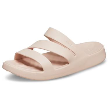 Imagem de Crocs Sandália feminina Getaway com tiras, Quartzo, 40 BR