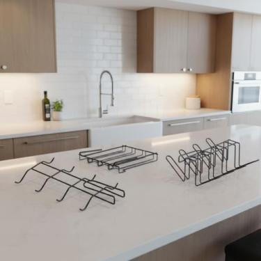 Imagem de Suportes Organizadores Aramados: Xícaras, Copos E Taças