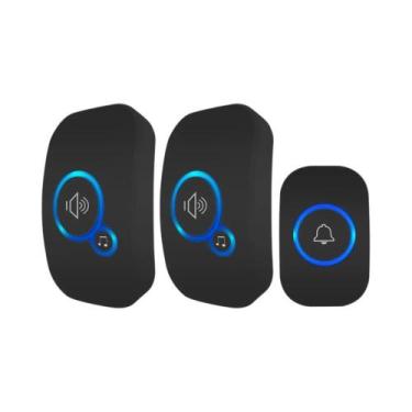 Imagem de Kit De Campainha Sem Fio À Prova d'Água FullHouse Com Transmissor De B