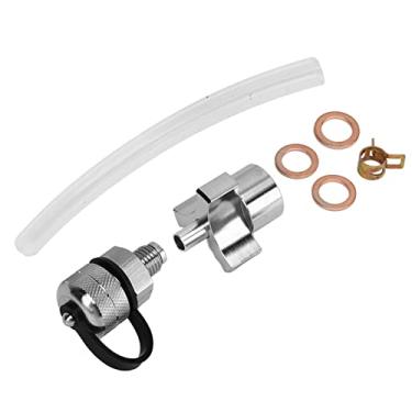 Imagem de Dpofirs Válvula de Drenagem de óleo à Prova de Vazamento de Aço Inoxidável para Fácil Troca de óleo Em Casa para Mecânicos e Entusiastas de Bricolagem à Prova de Ferrugem 2 Pacotes (M14*1,5)