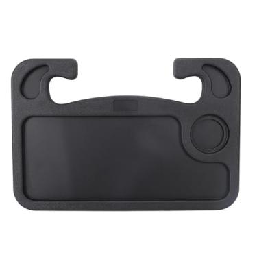 Imagem de aqxreight Mesa de Volante de Carro - Bandeja de Volante Portátil Com Suporte para Copo e Slot para Laptop - Mesa de Carro HDPE para Comer, Trabalhar, SUV, Caminhão, ônibus - Motorista para Viagens