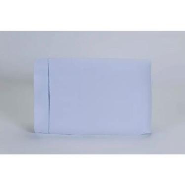 Imagem de 2 Fronhas King 50x90 100% Algodão 300 FIOS Pon Palito Branco