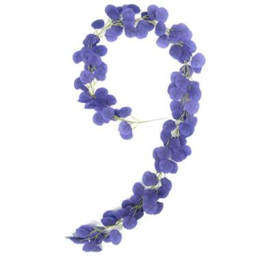 Imagem de Guirlanda de Folhas Pendentes Artificiais - Outono Inverno Falsas Realistas Plantas Naturais para Decoração Festa Halloween Casamentos e DIY Tecido Seda Premium Interior Paisagem Gramado Cerca Porta P