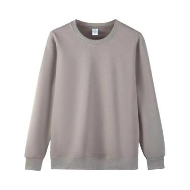 Imagem de Camiseta Feminina Solta De Manga Longa, Estilo Coreano, Casual, Confor