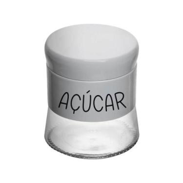 Imagem de Pote de Vidro Branco Versatile Wolff (400 ml) Açúcar, Açúcar