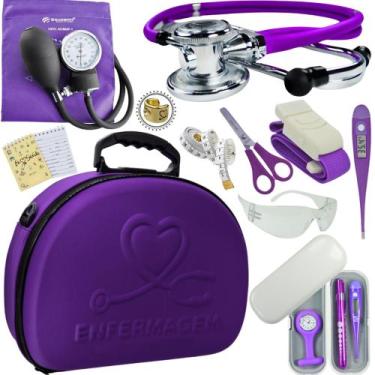 Imagem de Kit Enfermagem Estagio Super Luxo Completo Promoção Especial - Love Sa