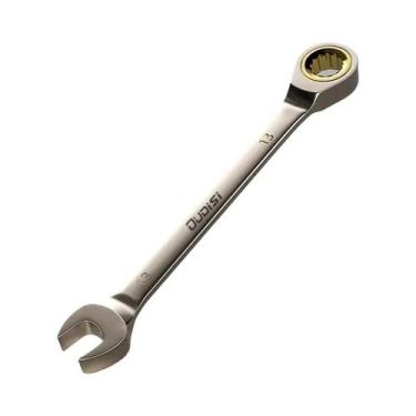 Imagem de Chave De Catraca Flexível Dourada Universal Métrica Para Reparo Automo