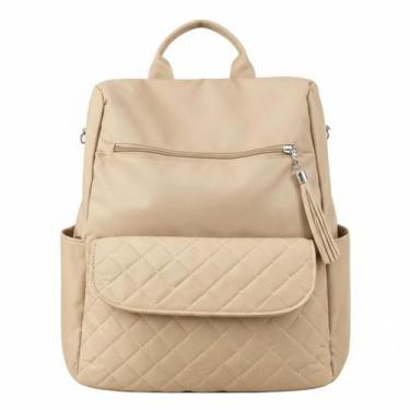 Imagem de Mochila Feminina Casual Grande Escolar Faculdade Espaçosa Moderna Resi