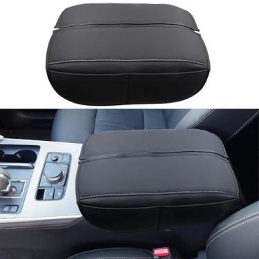 Imagem de ZOXOQ Capa de apoio de braço para console central adequada para acessórios Mazda CX90 2024 2025 2026 almofada de descanso de braço caixa de armazenamento caixa de armazenamento caixa de assento