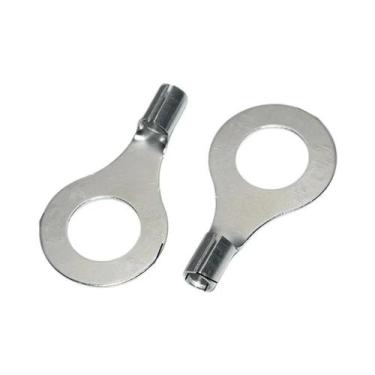 Imagem de 100 Peças Conector De Terminal De Anel De Latão RNB 12V 2.5mm 4mm 6mm 