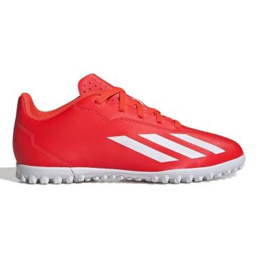 Imagem de Chuteira Adidas X Crazyfast 4 Tf Jr Vermelha-Unissex