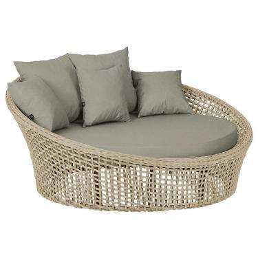 Imagem de Chaise Hungria Pintura Marrom Corda Náutica E8 Trama Rami