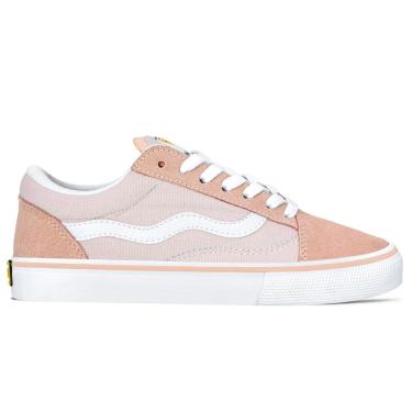 Imagem de Tênis Mad Rats Lona Unissex Old School Nude | Cor:;Tamanho:35-Unissex