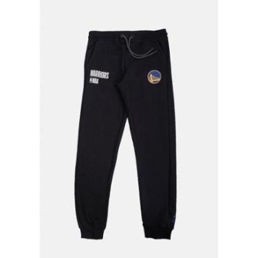 Imagem de Calça NBA Moletom Infantil Golden State Warriors Masculino-Masculino