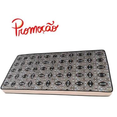 Imagem de Colchão Solteiro 88x188 cm em Espuma D28, Conforto Térmico, Firmeza Id