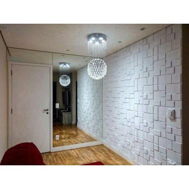 Imagem de Placa Decorativa 3d Plástico Para Parede Geométrico N É Pvc - CASA3D D
