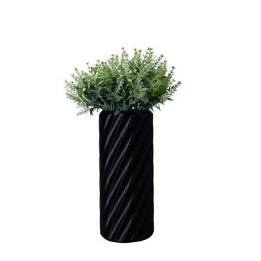 Imagem de Vaso Alto Mesclado - Adornos - Galanta, Preto
