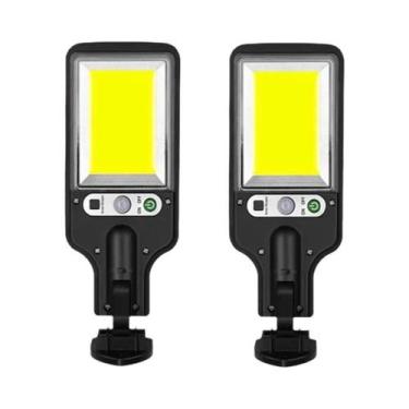 Imagem de Luz Solar Externa Com Sensor De Movimento Super Brilhante, 3 Modos Par