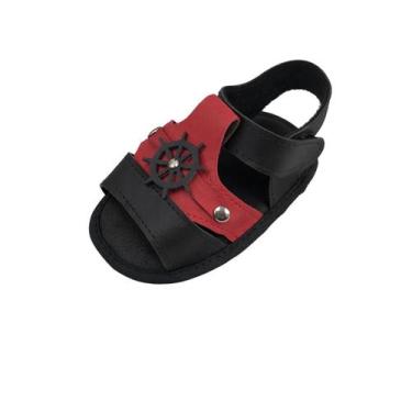 Imagem de Sandália Infantil Bebê Roda do Leme Casual Leve Ajustável Confortável,