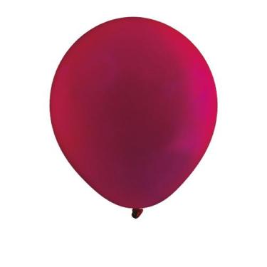 Imagem de Balão Redondo Liso Numero 09 Festa Neon Diversas Cores - 75 Unidades A