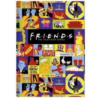 Imagem de Caderno Colegial Friends Edições Brochura Costurado 160 Fls