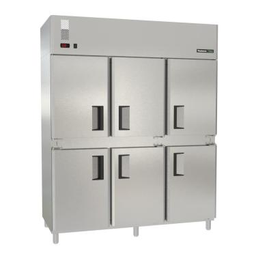 Imagem de Geladeira Comercial 6 Portas Prime Inox Prv6p Venâncio 220V