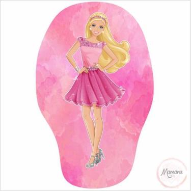 Imagem de Almofada Naninha Infantil Lembrancinha Barbie Rosa - Mamanu
