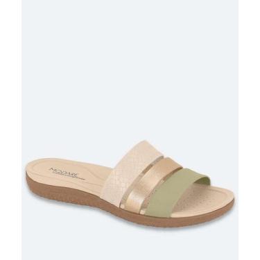 Imagem de Rasteirinha Feminina Conforto Modare Bege-42027, Bege, 36