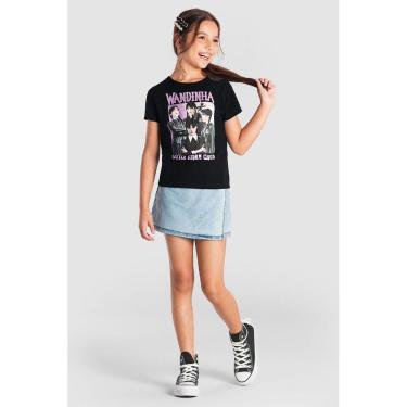 Imagem de Blusa infantil menina da wandinha Brandili
