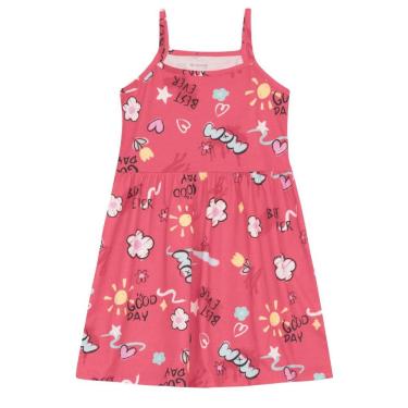 Imagem de Vestido infantil menina em malha Brandili