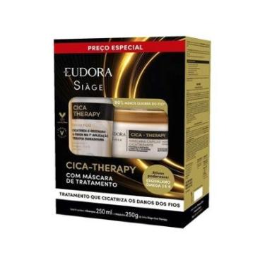 Imagem de Kit de Tratamento Capilar Eudora Siàge Cica-therapy Shampoo e Máscara-Feminino