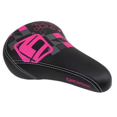 Imagem de Selim Banco Giosbr Gl-1300 Freeride Bmx Preto e Rosa