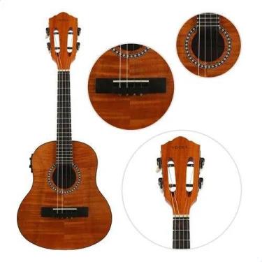 Imagem de Cavaco vogga eletroacústico vcc630 ms mahogany special