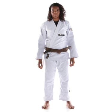 Imagem de Kimono Jiu Jitsu Atama Trançado Classic Feminino - Branco, F1