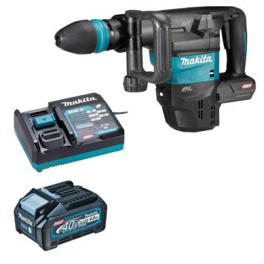 Imagem de Martelo Rompedor 40V XGT HM001GZ Bateria 4.0Ah Makita 220v