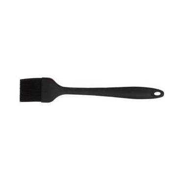 Imagem de Pincel Culinário Silicone Cozinha Confeitaria Multiuso Preto 26cm Mund