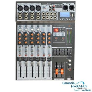 Imagem de Mesa de Som Analógica 8 CANAIS SX802FX Usb Soundcraft