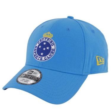 Imagem de Boné Cruzeiro Azul Aba Curva Futebol 39Thirty